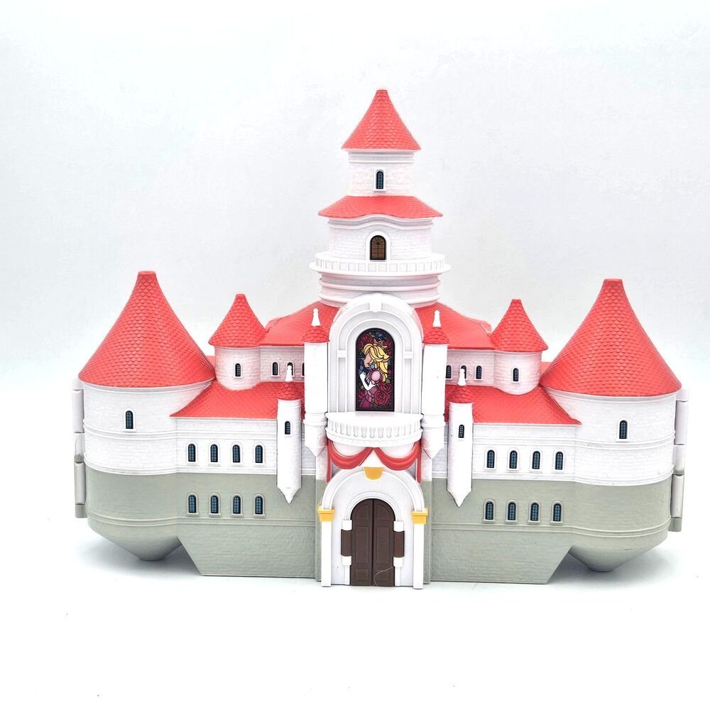 Super Mario Movie Mushroom Kingdom Castle Playset Nintendo No Figures